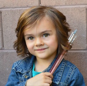 3-year-old Evalynn Sorensen Facebook profile picture